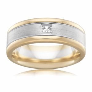 zirconium wedding rings