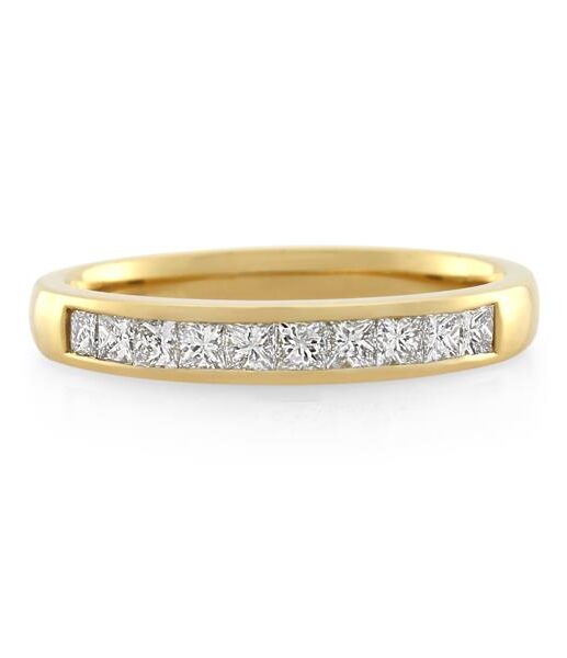 18CT Yellow Gold 0.50ct Diamond Ladies Ring - Monty Adams