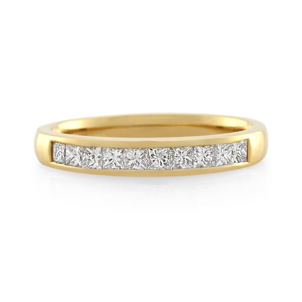 18CT Yellow Gold 0.50ct Diamond Ladies Ring 18CT Yellow Gold 0.50ct Diamond Ladies Ring - Monty Adams