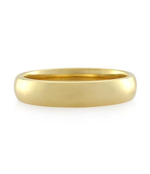 18CT Yellow Gold  Ladies Ring Width 4.5 mm. - Monty Adams
