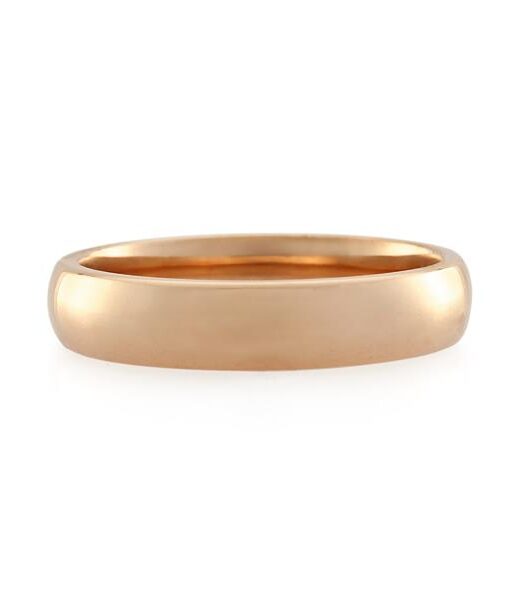 18CT Rose Gold  Ladies Ring Width 4.5 mm. - Monty Adams