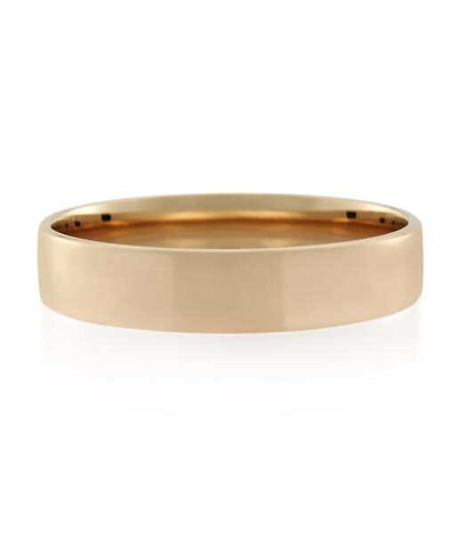 9CT Rose Gold  Ladies Ring Width 5 mm. - Monty Adams