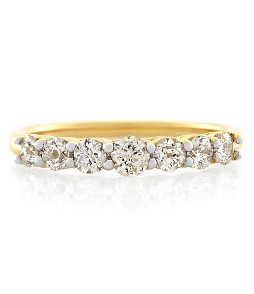 18CT Yellow Gold 0.63ct Diamond Ladies Ring - Monty Adams