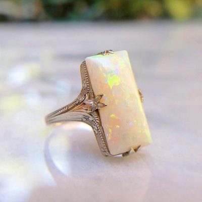 vintage style engagement rings