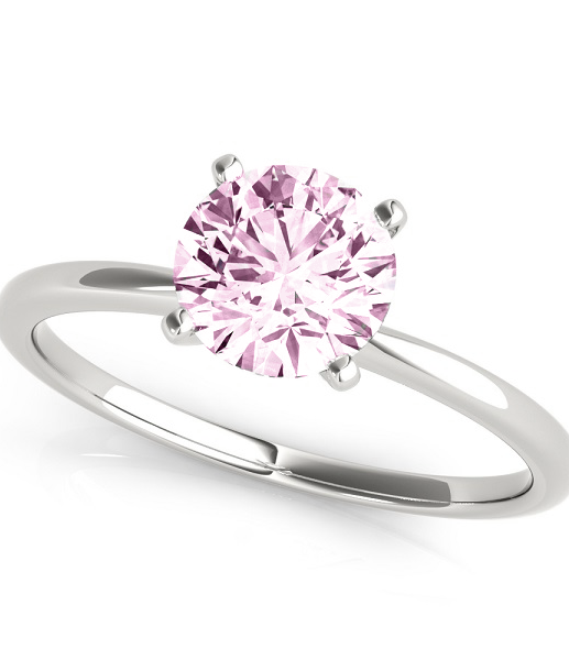 Pink diamond Solitaire
