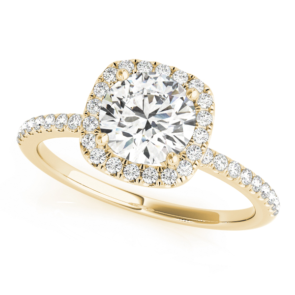 Pave Halo Diamond Engagement Rings – Monty Adams Jewellery