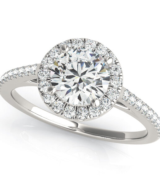 round-brilliant-halo-engagement-rings