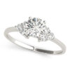 Platinum-diamond-cluster-engagement-ring