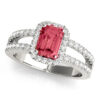 Emerald-cut-ruby-platinum-engagement-rings