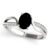 Platinum-black-diamond-rings