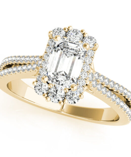Vintage-emerald-cut-diamond-engagement-ring