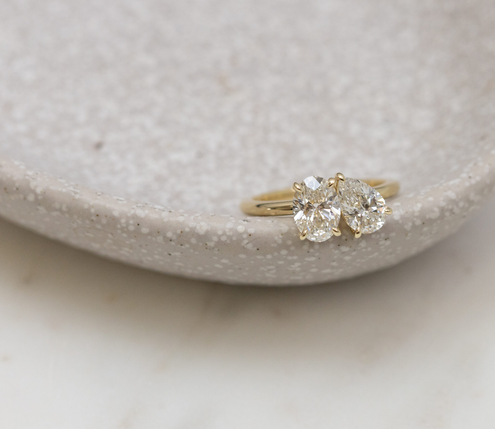 Toi Et Moi Engagement Ring